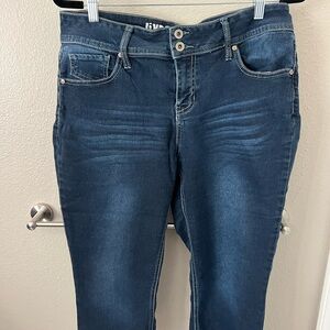 Hydraulic Blue Skinny Jeans Classic Denim Style